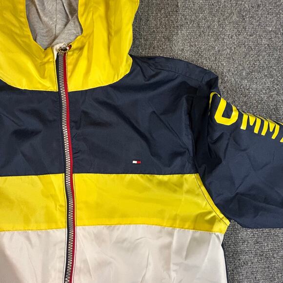 NWT Tommy Hilfiger Color Block Windbreaker‎ Boys Large - Picture 2 of 7